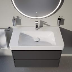 Laufen Base 2.0 Skříňka pod umyvadlo 85 cm, šedá traffic H4113021082661 - galéria #3