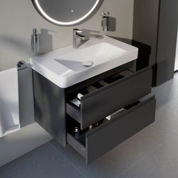 Laufen Base 2.0 Skříňka pod umyvadlo 85 cm, šedá traffic H4113021082661 - galéria #1