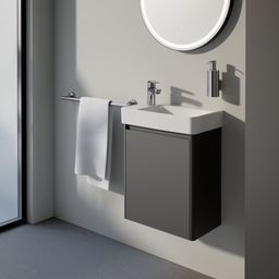 Laufen Base 2.0 Skříňka pod umyvadlo 46 cm, závěsy vlevo, šedá traffic H4112311082661 - galéria #8