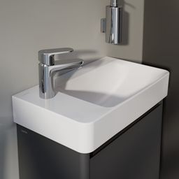 Laufen Base 2.0 Skříňka pod umyvadlo 46 cm, závěsy vlevo, šedá traffic H4112311082661 - galéria #6