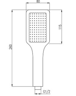 RAV Slezák Sprchový termostatický systém, čierny mat TRM81.5/7-51CMAT - galéria #4