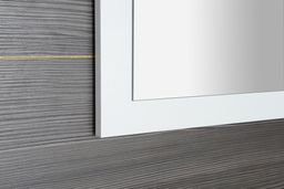 Sapho Treos Zrkadlo v ráme 110 x 50 cm, biely mat TS100-3131 - galéria #2