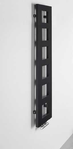 Sapho Block IR181 Radiátor kombinovaný, 28x133cm, čierny mat - galéria #2