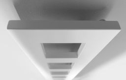 Sapho Block IR184 Radiátor kombinovaný, 28x175cm, biely mat - galéria #5