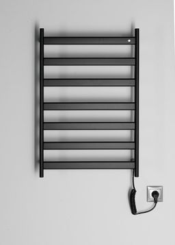 Sapho Elias EB550 Elektrický sušák ručníků 49x73 cm, černá mat - galéria #2