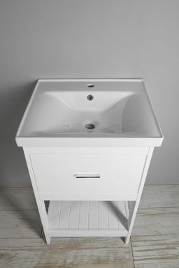 Aqualine Etide Umývadlová skrinka 51,5 cm, biely mat ET515 - galéria #2
