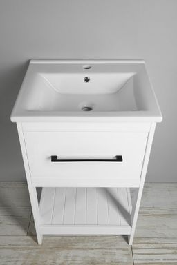 Aqualine Etide Umývadlová skrinka 51,5 cm, biely mat ET515 - galéria #4