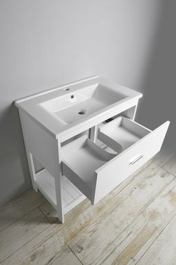 Aqualine Etide Umývadlová skrinka 71,5 cm, biely mat ET725 - galéria #2