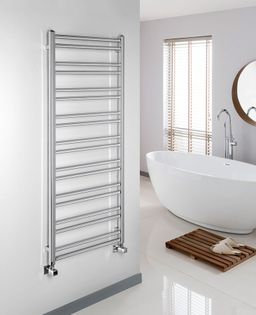 Sapho Metro Dos IR430R Radiátor kombinovaný, 55x143cm, chróm - galéria #1