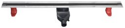 Polysan Slim Spring Black Nerezový sprchový kanálek s roštem, 25-120 cm SV120B - galéria #3