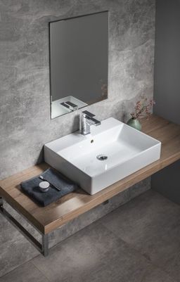 GSI Kube X Umývadlo 60x47cm leštené, biele ExtraGlaze 94319111 - galéria #3