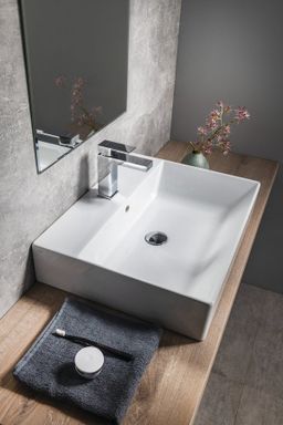 GSI Kube X Umývadlo 60x47cm leštené, biele ExtraGlaze 94319111 - galéria #4