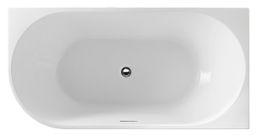 Aqualine Tibera Vaňa 140x70 cm, pravá, biela E1055 - galéria #1