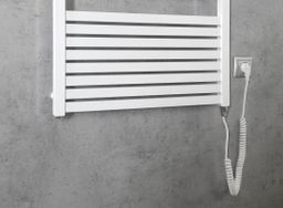 Elektrický radiátor Aqualine DE490T, rovný, 60x169 cm, 800 W, biely - galéria #1