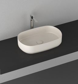 Isvea Infinity Umývadlo na dosku 55 x 36 cm, slonová kosť 10NF65055-2K - galéria #1