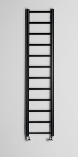 Sapho Dina IR373B Radiátor kombinovaný, 30x138 cm, černá mat - galéria #2