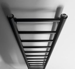 Sapho Dina IR373B Radiátor kombinovaný, 30x138 cm, černá mat - galéria #3