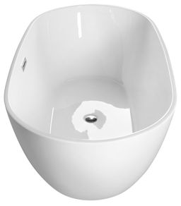 Aqualine Douro Voľne stojaca vaňa, 150 x 80 cm, biela E1850 - galéria #2