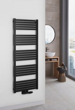 Bruckner Grunt 600.122.6 Radiátor kombinovaný, 50x133cm, čierny mat - galéria #2