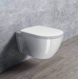 GSI Pura Swirlflush WC 36 x 55 cm, biela ExtraGlaze 880711 - galéria #2