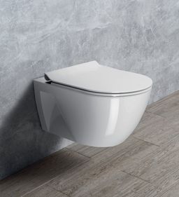 GSI Pura Swirlflush WC 36 x 55 cm, biela ExtraGlaze 880711 - galéria #1