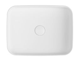 Isvea Infinity Rectangle Umyvadlová mísa 50x36 cm, matná bílá 10NF65050-2L - galéria #1