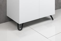 Nábytková noha Aqualine 103 mm, čierna matná 30320 - galéria #2