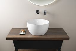 GSI Pura Okrúhle umývadlo 42 cm, biele ExtraGlaze 885211 - galéria #3