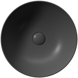 GSI Pura Kulatá umyvadlová mísa 32 cm, černá mat 885426 - galéria #1