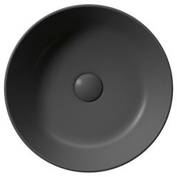 GSI Kube X Kulatá umyvadlová mísa 32cm, černá mat 943526 - galéria #1