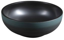 Sapho Priori Umyvadlová mísa 41 cm, černá/zelená PI039 - galéria #1