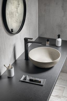 Sapho Formigo Okrúhle umývadlo 39 cm, piesok matný FG314 - galéria #4