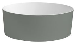 Sapho Thin Umyvadlová mísa 38 cm, verde/matná bílá WN548-44 - galéria #1