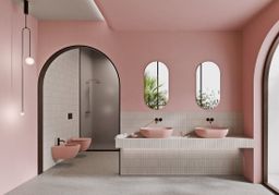GSI Pura Umyvadlo na desku 60x37 cm, blush mat 883424 - galéria #2