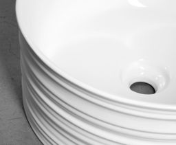Sapho Alette Okrúhle umývadlo 41 cm, biele AR459 - galéria #3