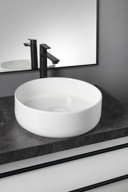 Sapho Fiastra Okrúhle umývadlo 40 cm, biela FT801 - galéria #3