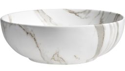 Sapho Rondane Okrúhle umývadlo 41 cm, bianco carrara AR435BC - galéria #2