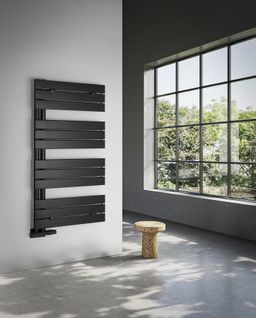 Sapho Mythos LLM511B Radiátor kombinovaný, 50x113 cm, černá mat - galéria #1
