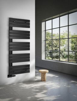 Sapho Mythos LLM514B Radiátor kombinovaný, 50x143 cm, černá mat - galéria #2