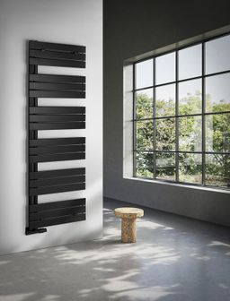 Sapho Mythos LLM517B Radiátor kombinovaný, 50x173 cm, černá mat - galéria #2