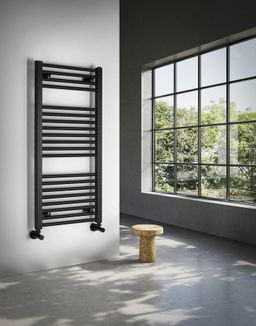 Aqualine Direct ILR94B Radiátor kombinovaný, 45x96 cm, černá mat - galéria #2