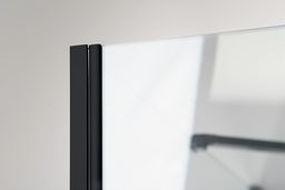 Polysan Zoom Black Sprchový kút 100x100 cm, L/P, číre sklo/čierna matná ZL1310BZL3210B - galéria #4