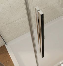 Gelco Luxor Sprchové dveře 150 cm, chrom/čiré sklo GU1215CH - galéria #5