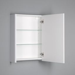 Aqualine Deneb Galerka 50x70x18 cm L/P, bílá mat DN050 - galéria #1
