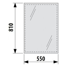 Jika Číre zrkadlo 55x81 H4557111731441 - galéria #1