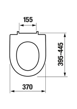 Jika Sedadlo Lyra Plus duroplast H8903850000631 - galéria #1