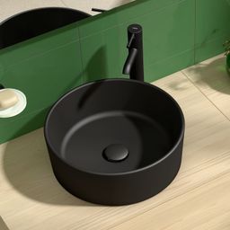 Jika Cubito Pure Umývadlo 40 cm, čierne matné H8184207161121 - galéria #1