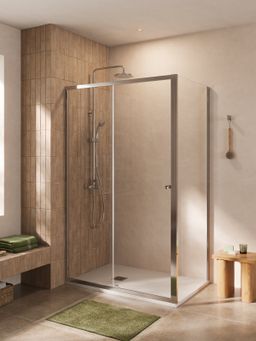 Jika Selina Sprchová vanička 130 × 70 cm, liaty mramor, kamenná štruktúra, biela H2102K4R100001 - galéria #2