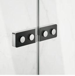 Hüppe Aura Pure Sprchové dveře 90 cm, levá, chrom AP0013069322 - galéria #2