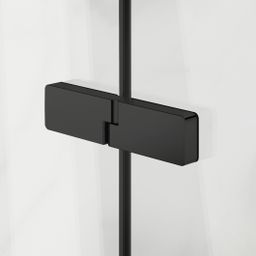 EBS Time Black Sprchové dvere 100 cm, pravé, matné čierne - galéria #4